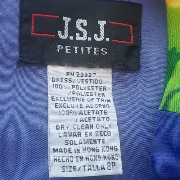 J.S.J. PETITES SHIFT DRESS - Picture 9 of 10